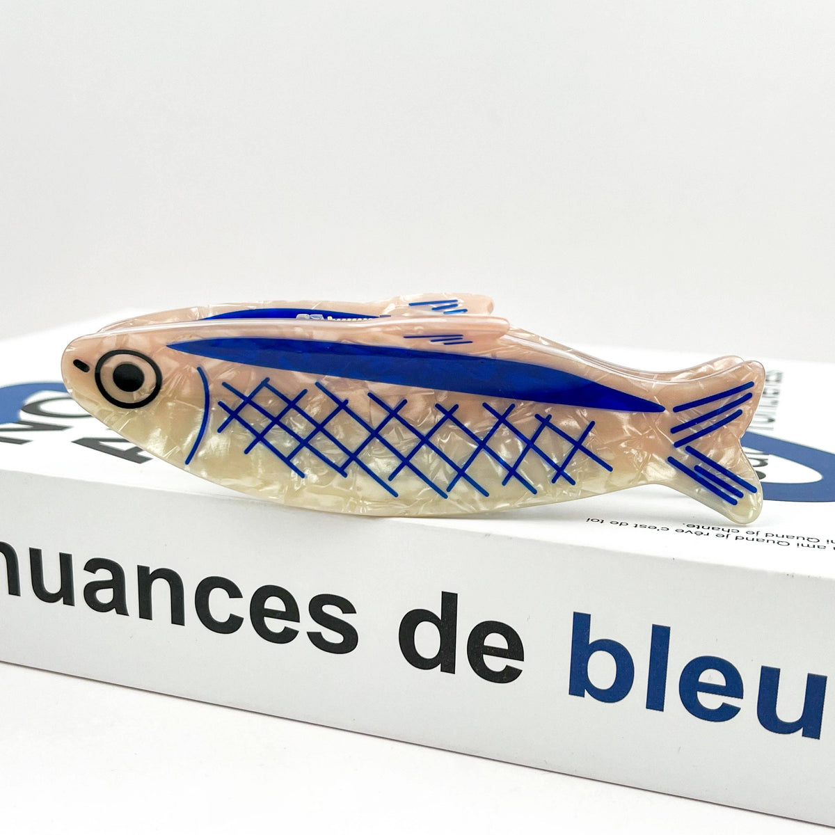 Haarklammer Sardine