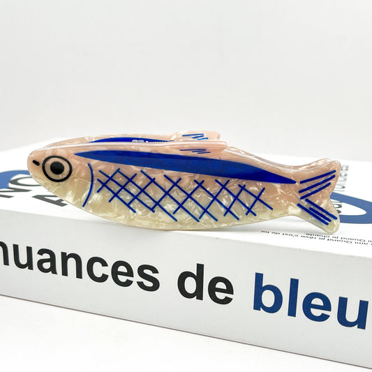Haarklammer Sardine