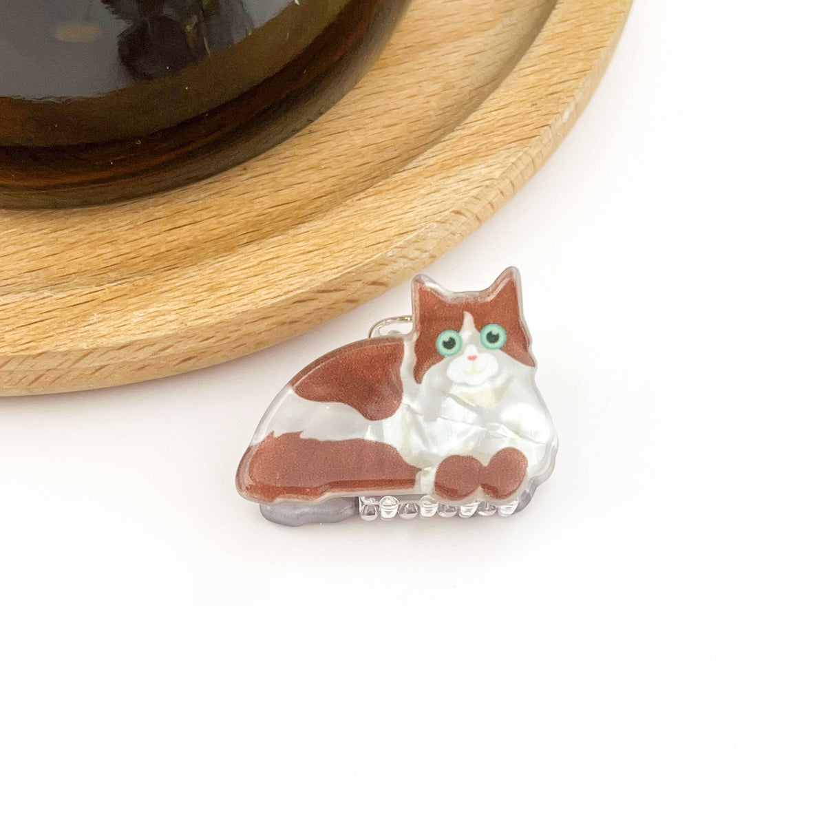 Mini Haarklammer Katze