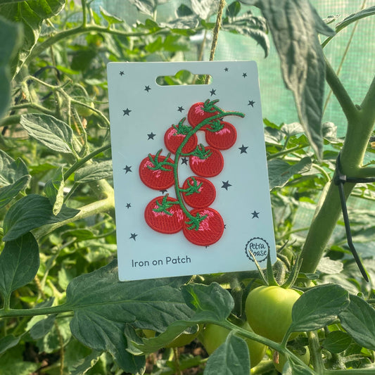Gestickter Bügelaufnäher Tomaten