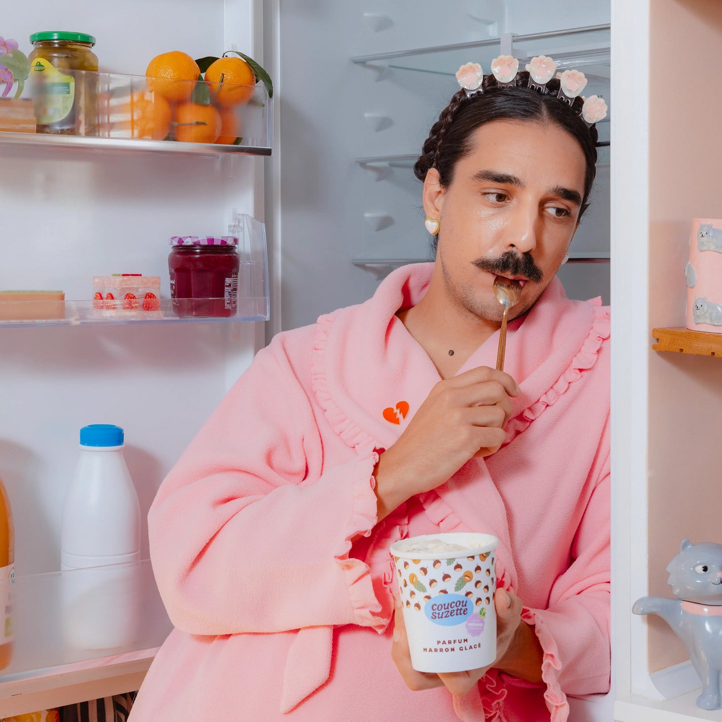 Mini-Haarklammer Katzen-Pfote von Coucou Suzette