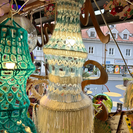 Lampenschirm für Pendelleuchte - handgemacht