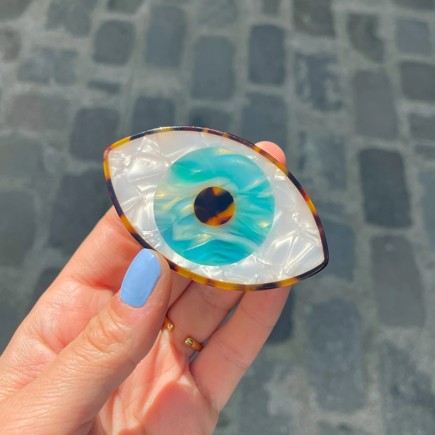Haarklammer Sehendes Auge von Coucou Suzette