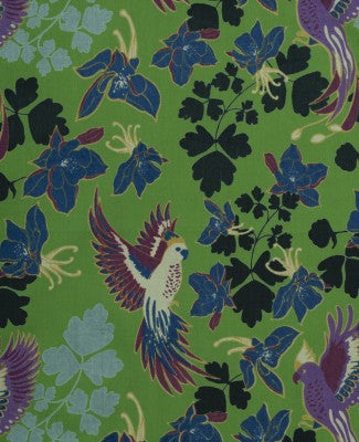 Baumwollmatte TAPIS DE YOGA - Ancolie Vibrant Green