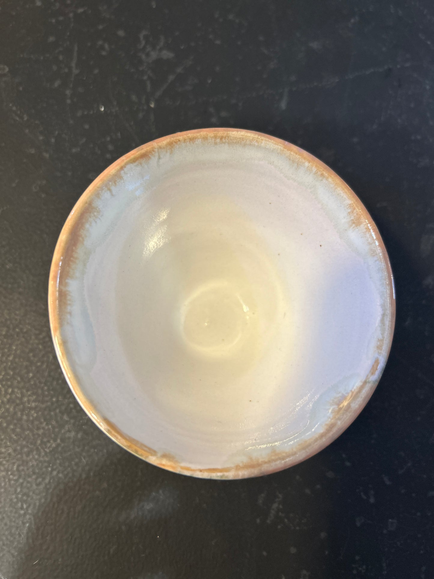Teeschale glasiert - Handgemachte Keramik von Johanna Reiner