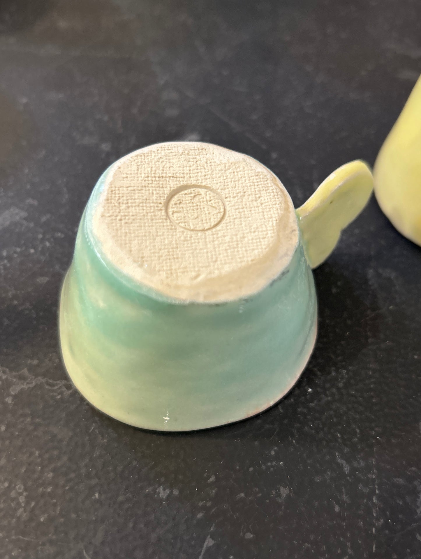 3 Espressotassen im Set und glasiert - Handgemachte Keramik von Johanna Reiner