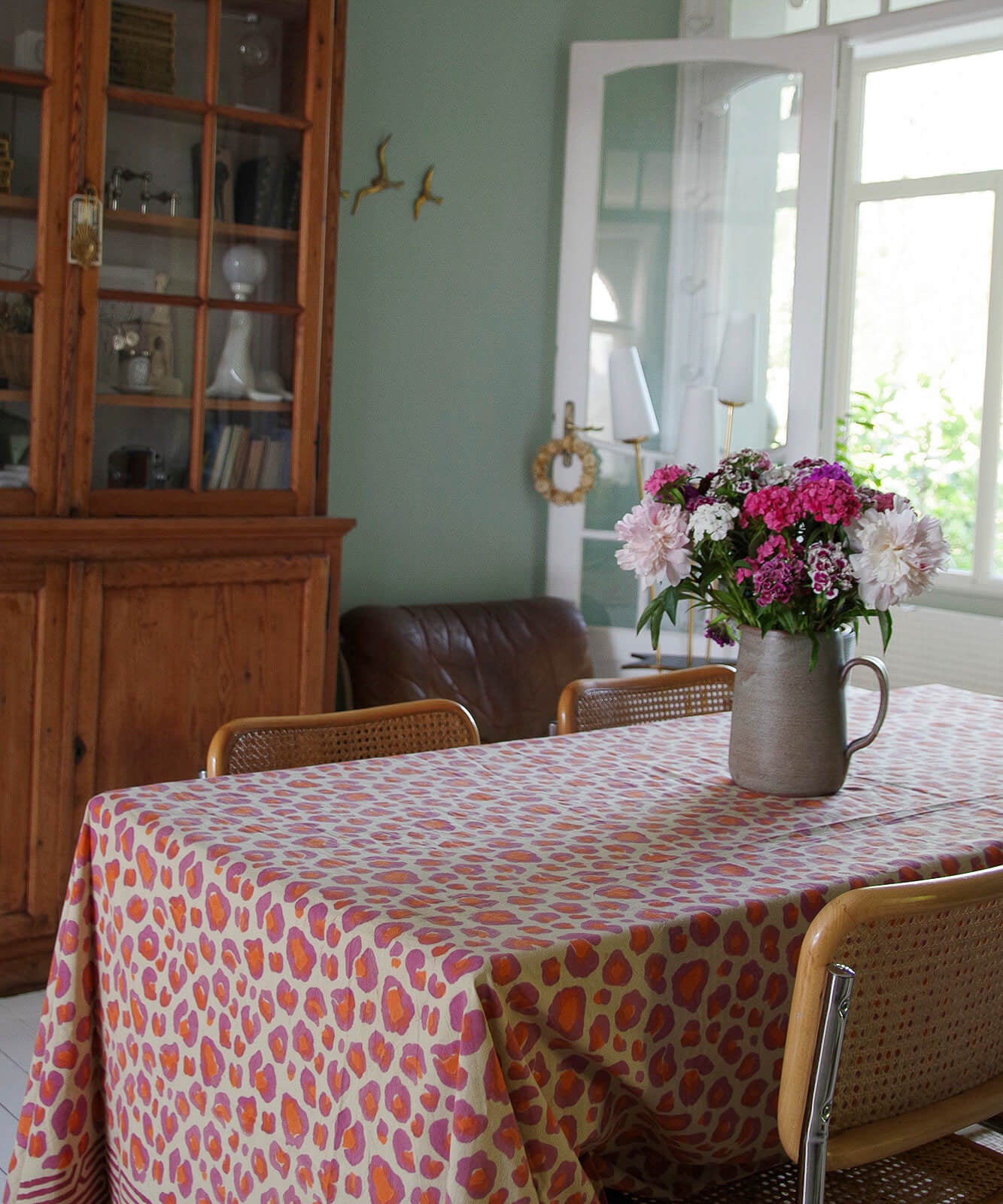 Doing Goods – Pink Leopard Single Plaid