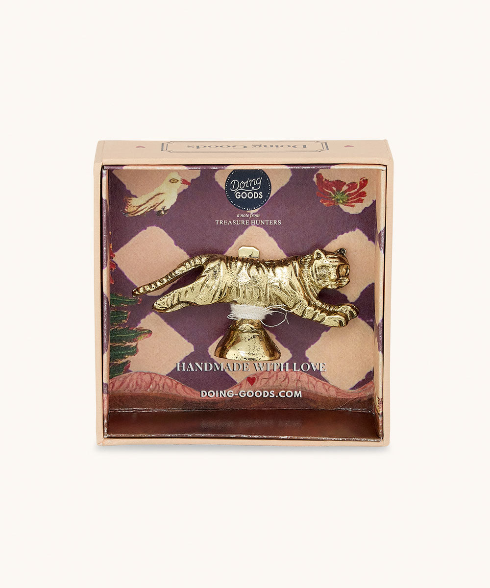 Doing Goods – Tyler Tiger Memohalter/Postkartenhalter in Geschenkbox