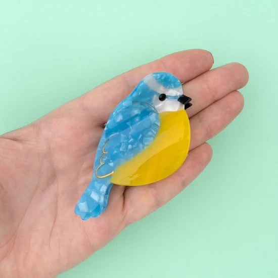 Haarklammer Blaumeise Vogel von Coucou Suzette