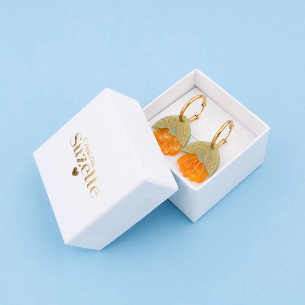 Ohrringe Ringelblumen von Coucou Suzette