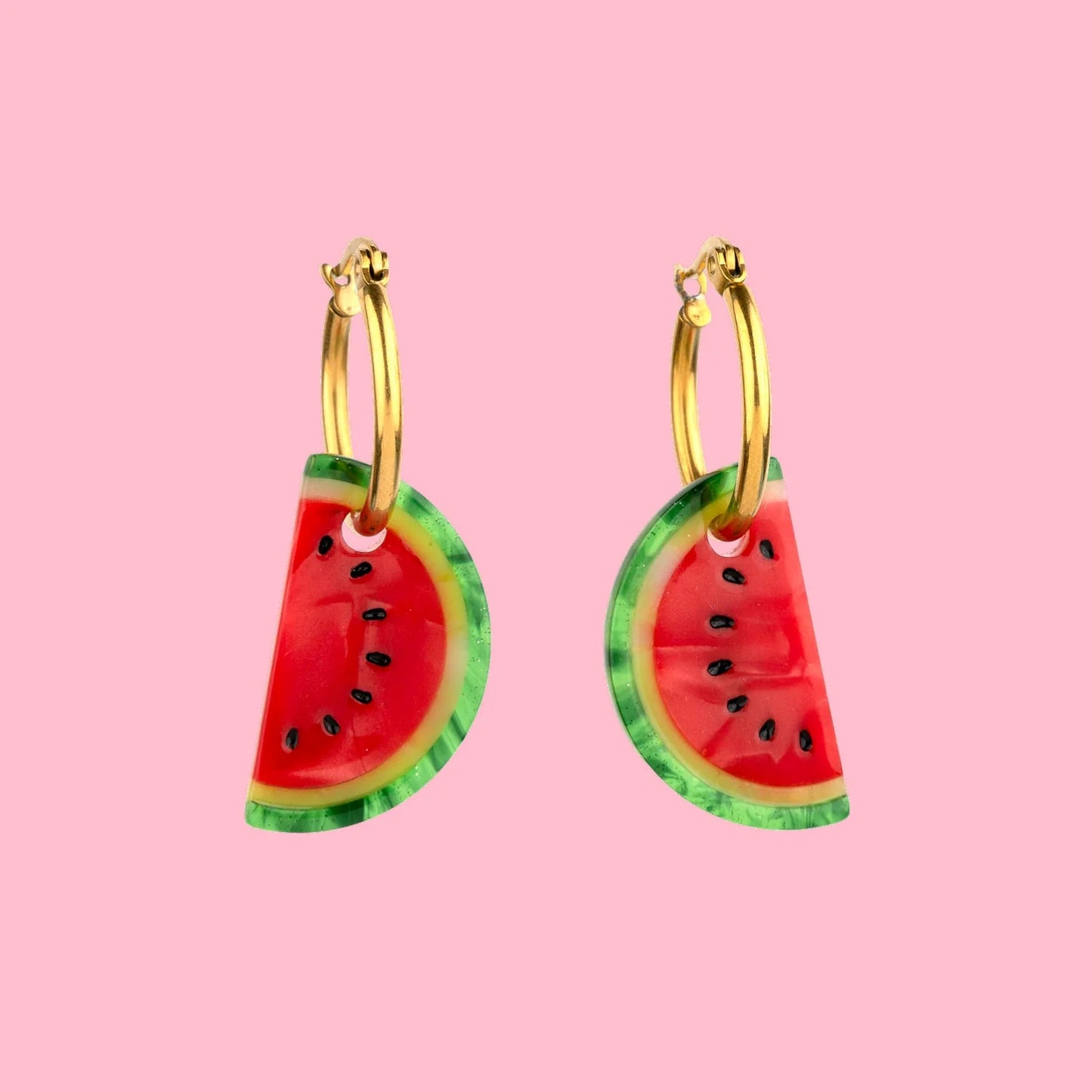 Ohrringe Wassermelone von Coucou Suzette
