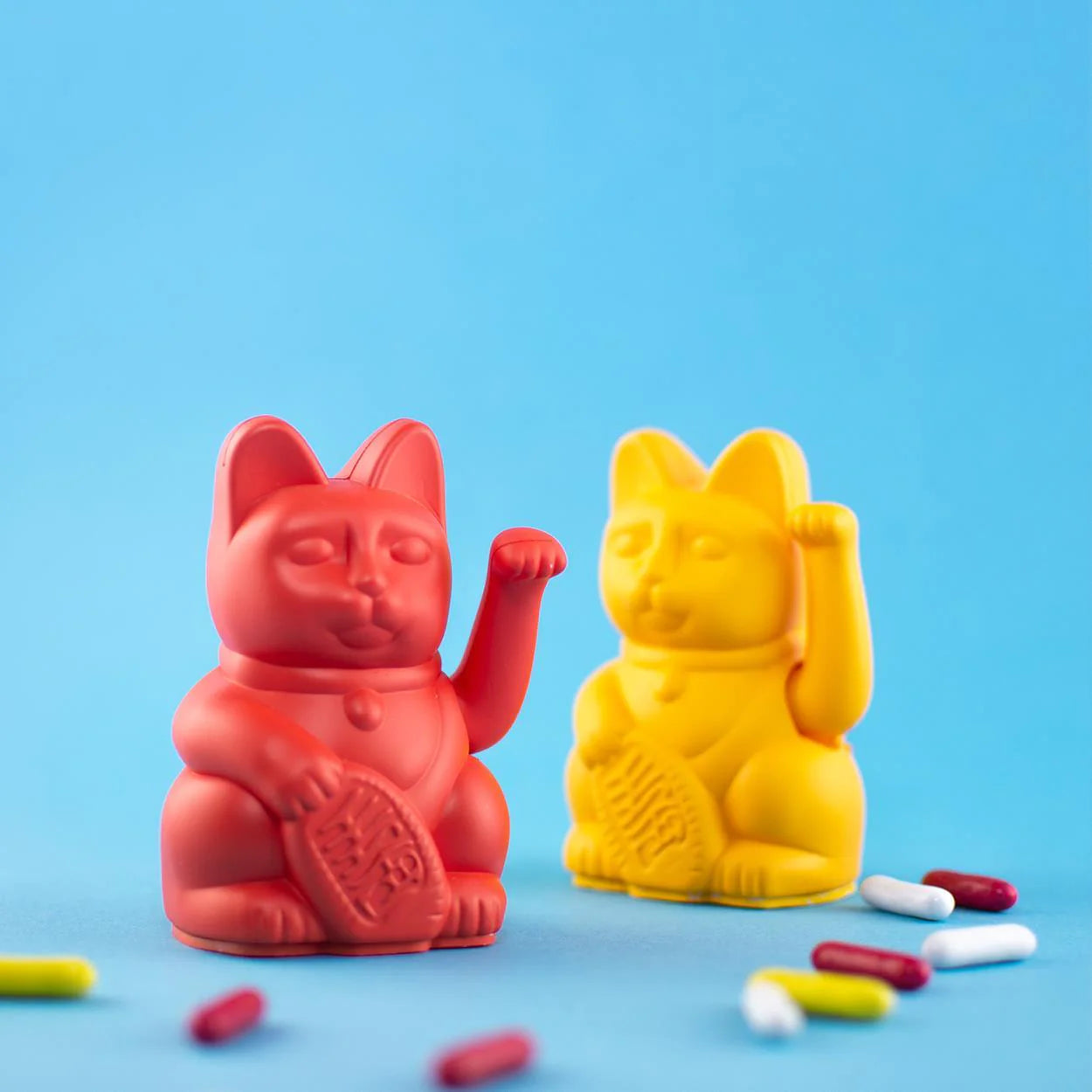 Winkekatze Mini Rot – Mut
