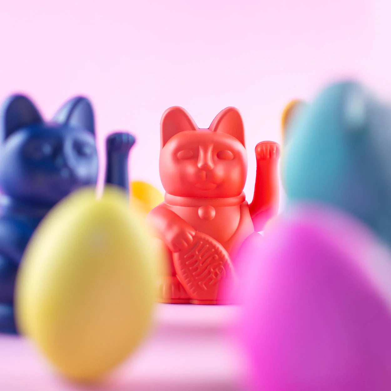 Winkekatze Mini Rot – Mut