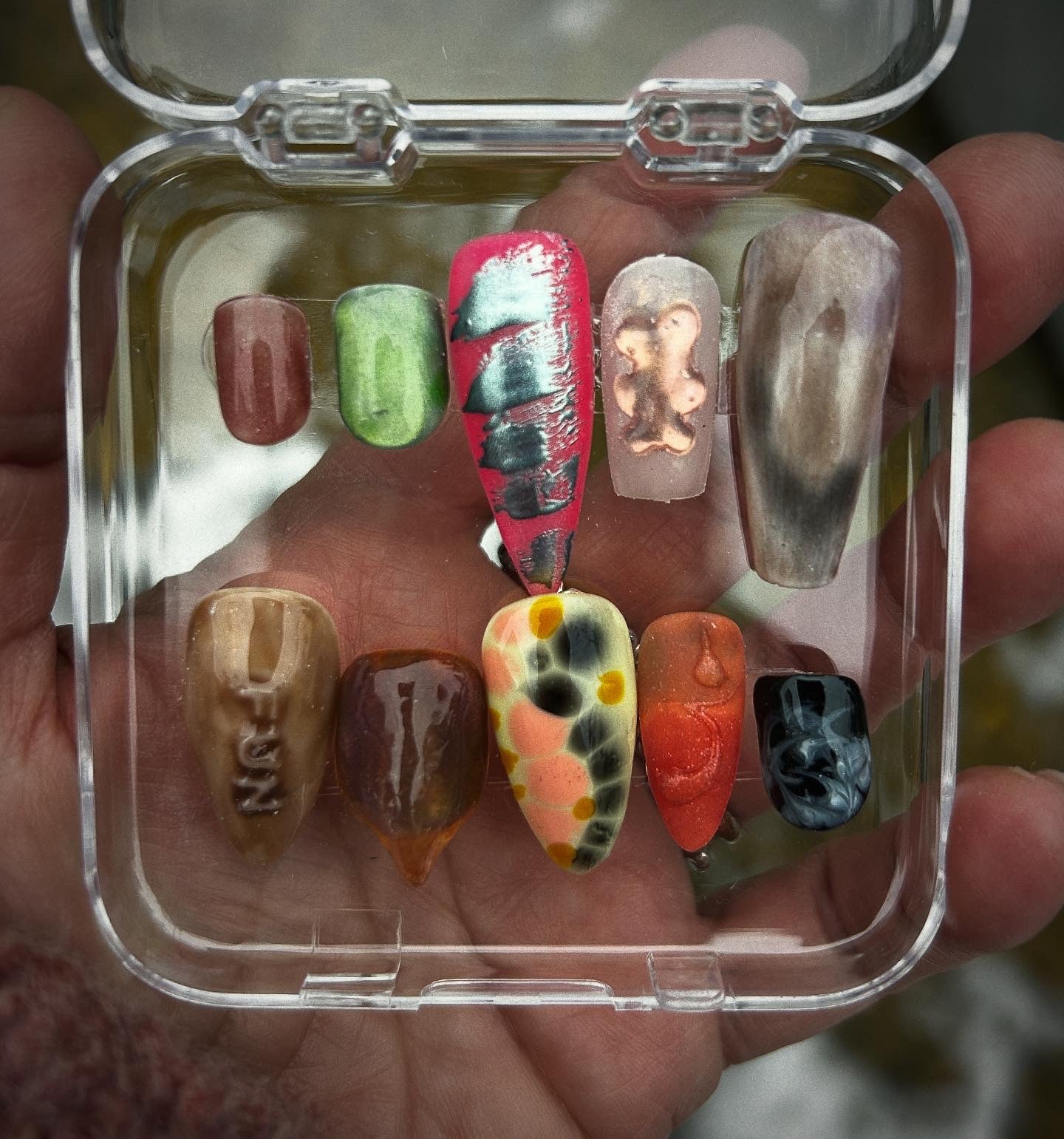 Set Press on Nails made by @managerienails