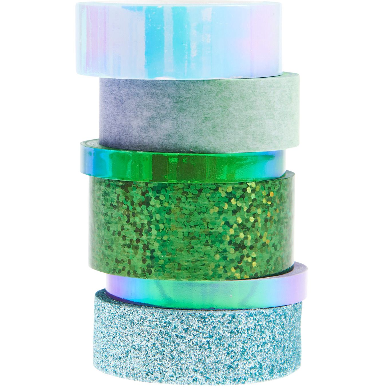 Paper Poetry Mixed Washi Tape Set grün/blau 6-teilig