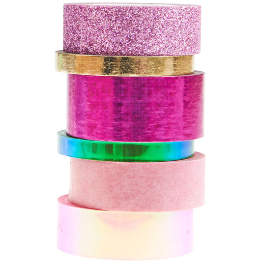 Paper Poetry Mixed Washi Tape Set pink/rosa 6-teilig