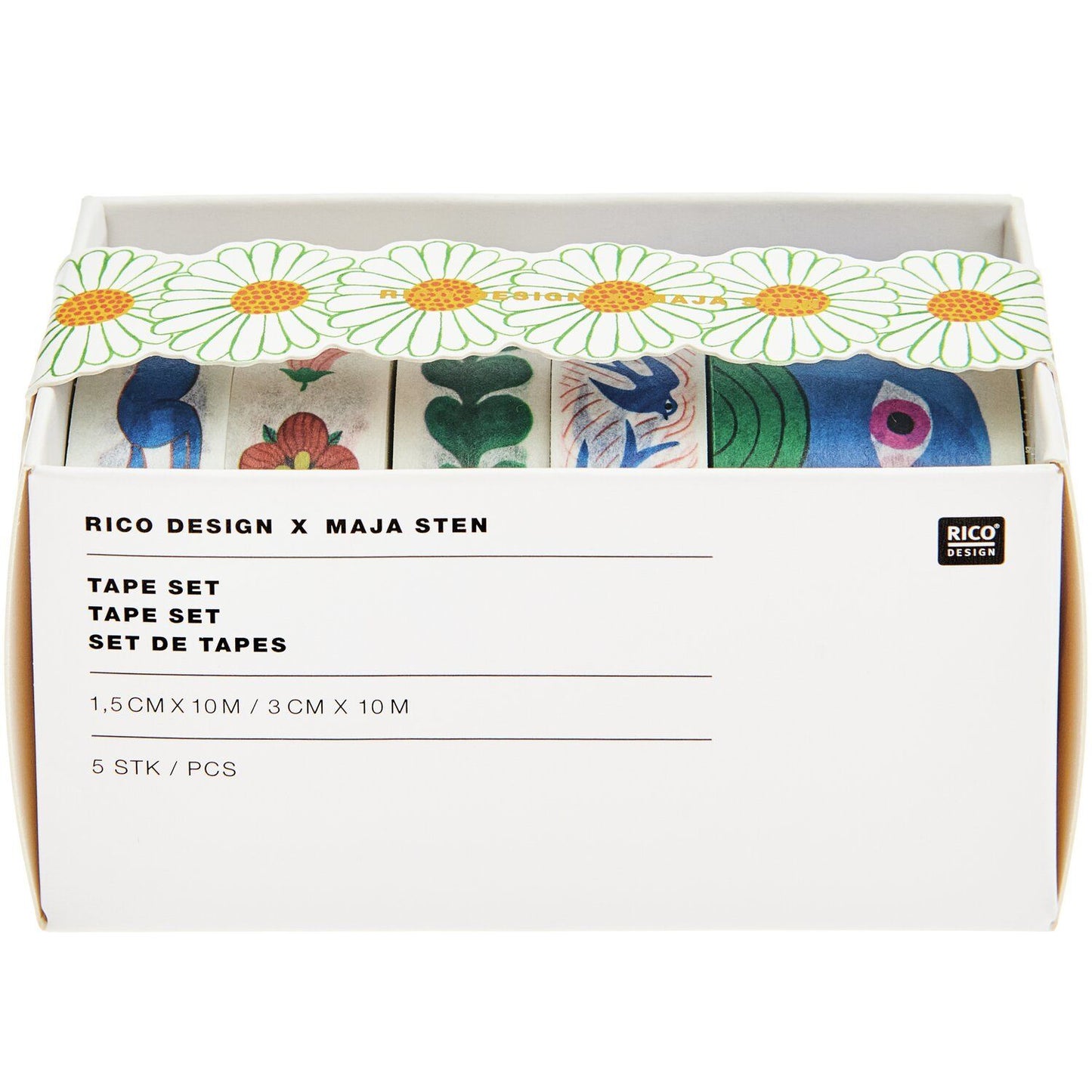 Washi Tape Set Midsommer Magic 5-teilig