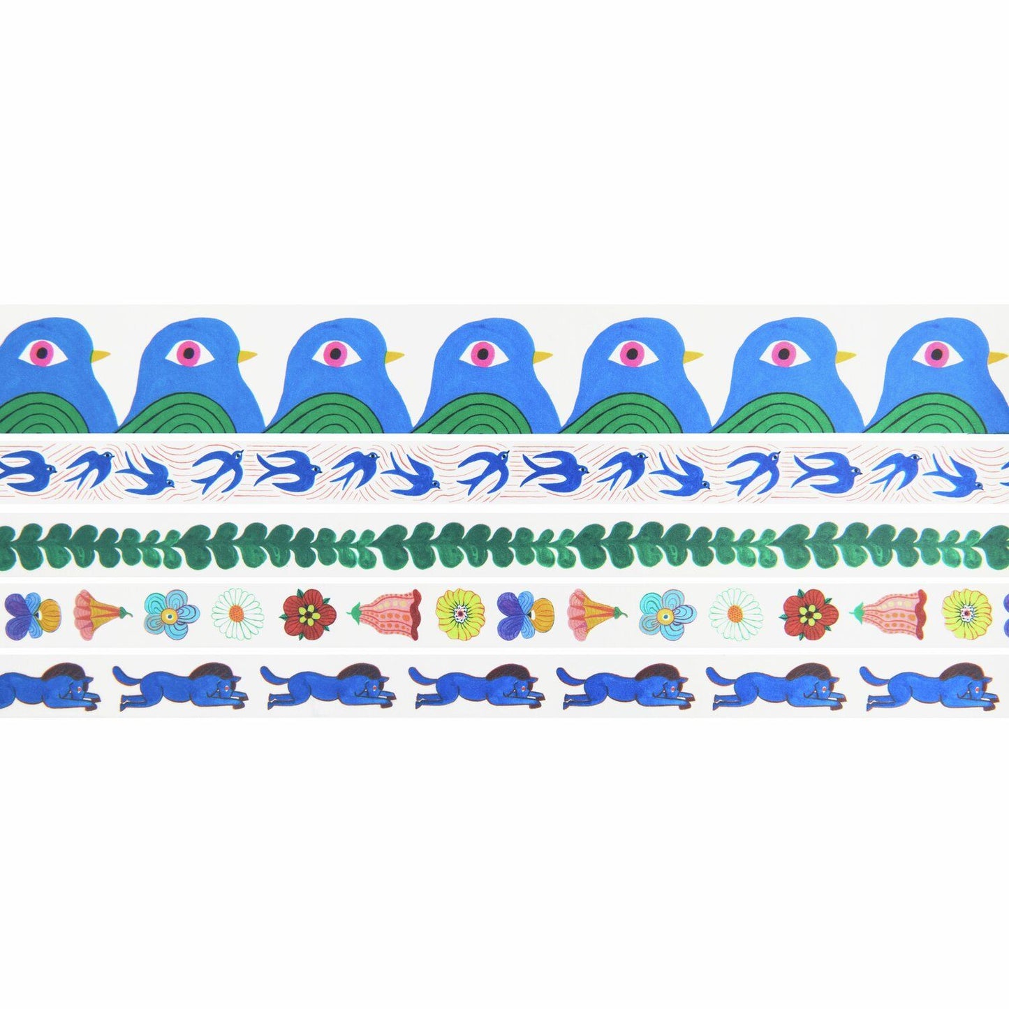 Washi Tape Set Midsommer Magic 5-teilig