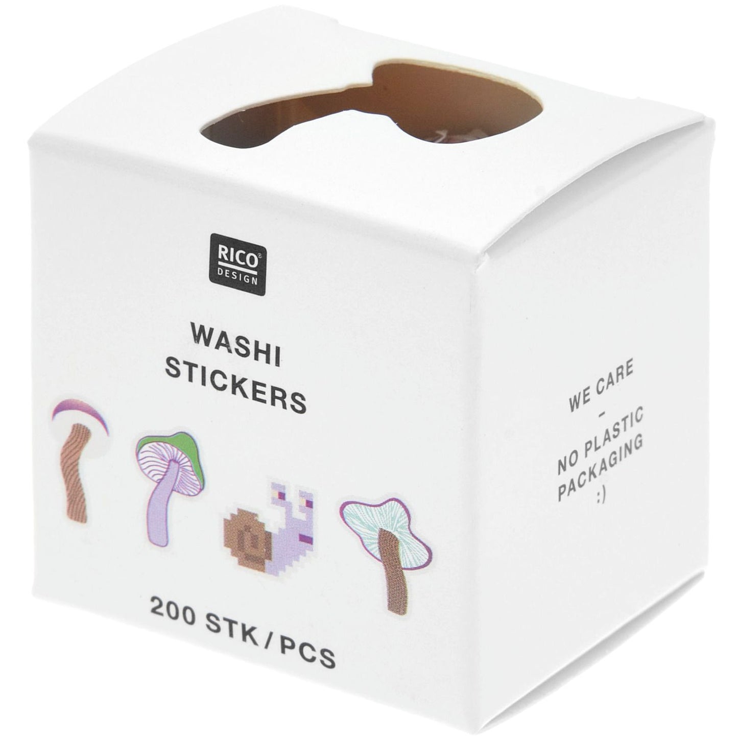 Paper Poetry Washi Sticker Big Shroomies 200 Stück