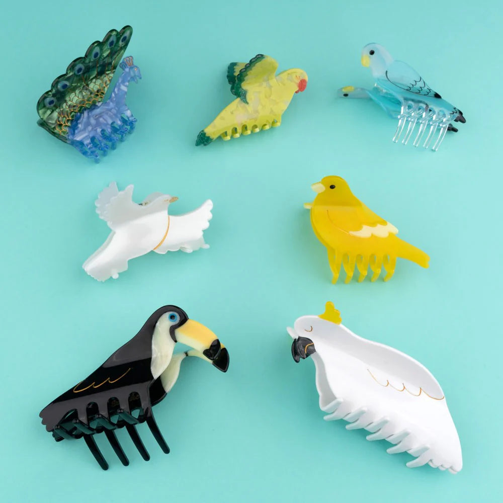 Haarklammer weiße Friedenstaube von Coucou Suzette