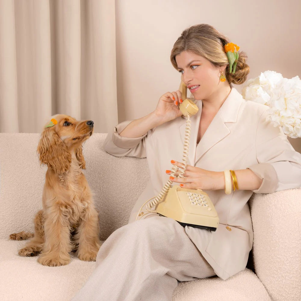 Haarklammer Ringelblume von Coucou Suzette