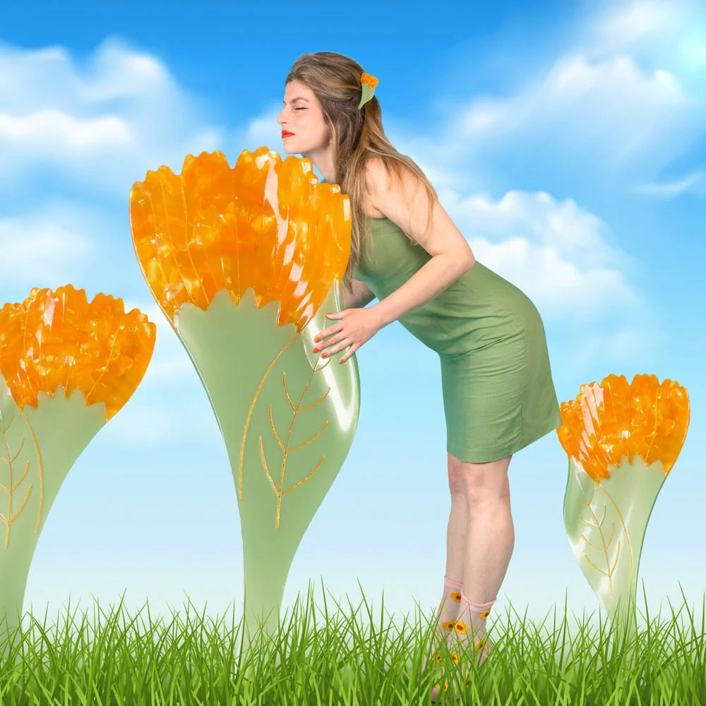 Haarklammer Ringelblume von Coucou Suzette