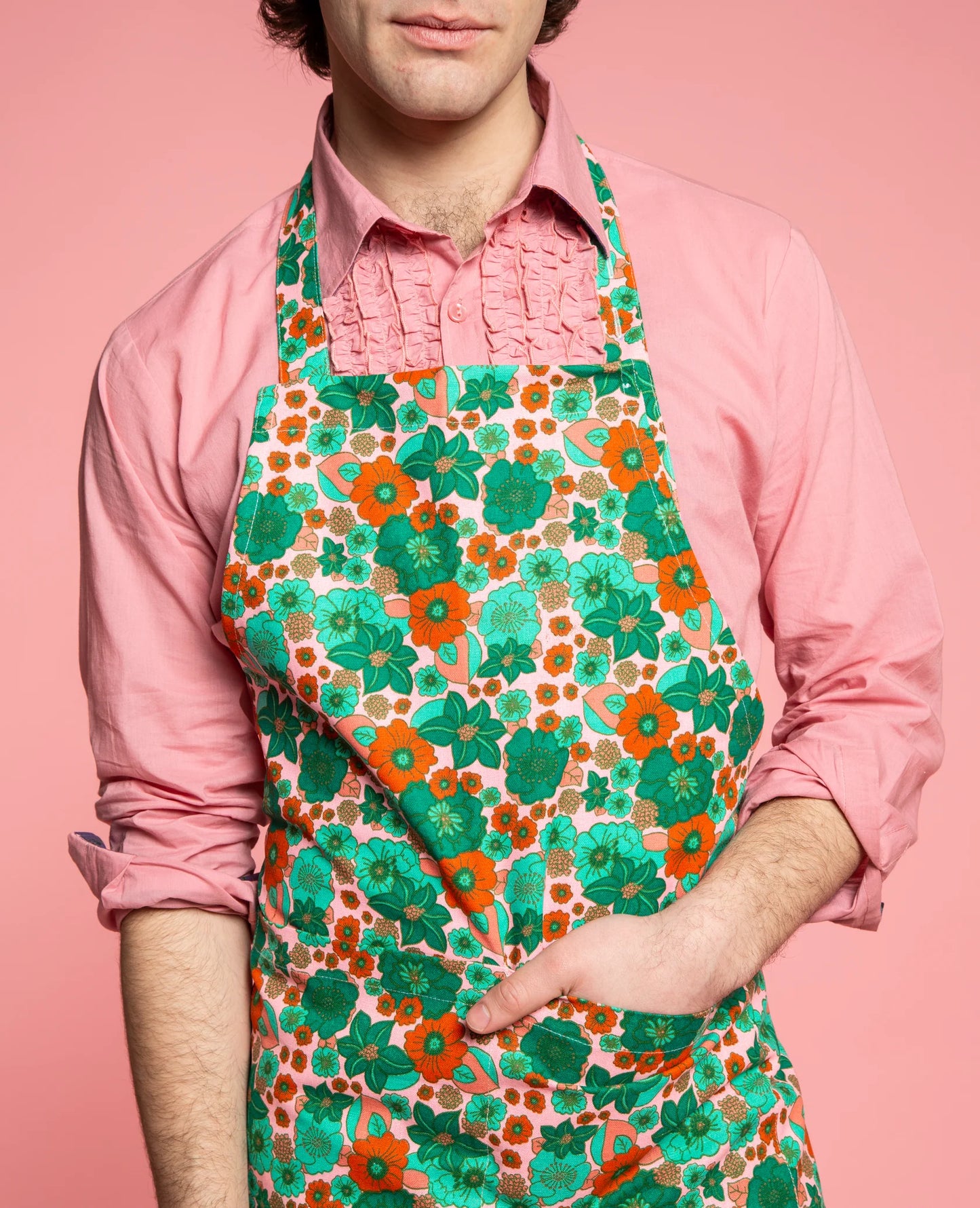Chef's Apron / Küchen oder Gartenschürze - Hove Pink