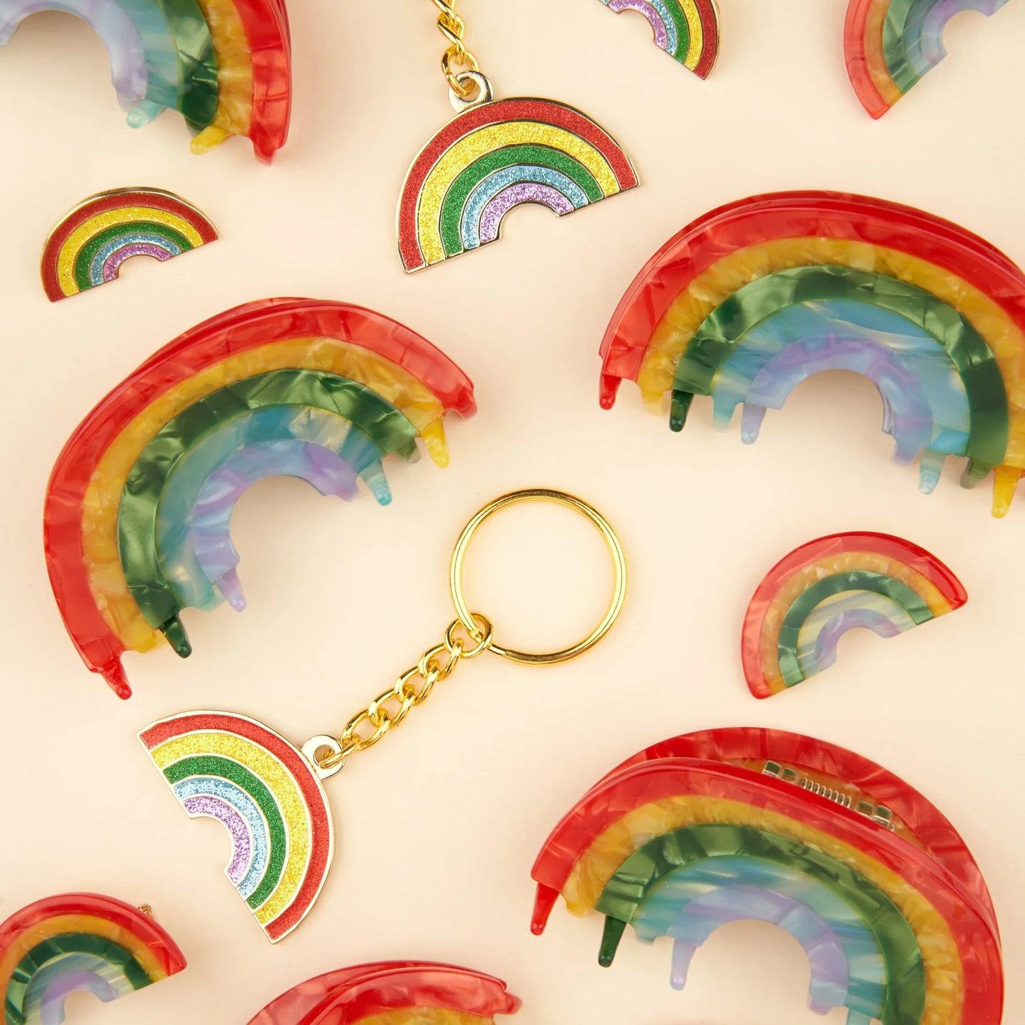 Haarklammer Regenbogen von Coucou Suzette
