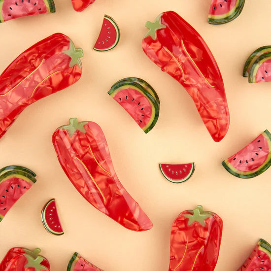 Mini-Haarklammer Wassermelone von Coucou Suzette