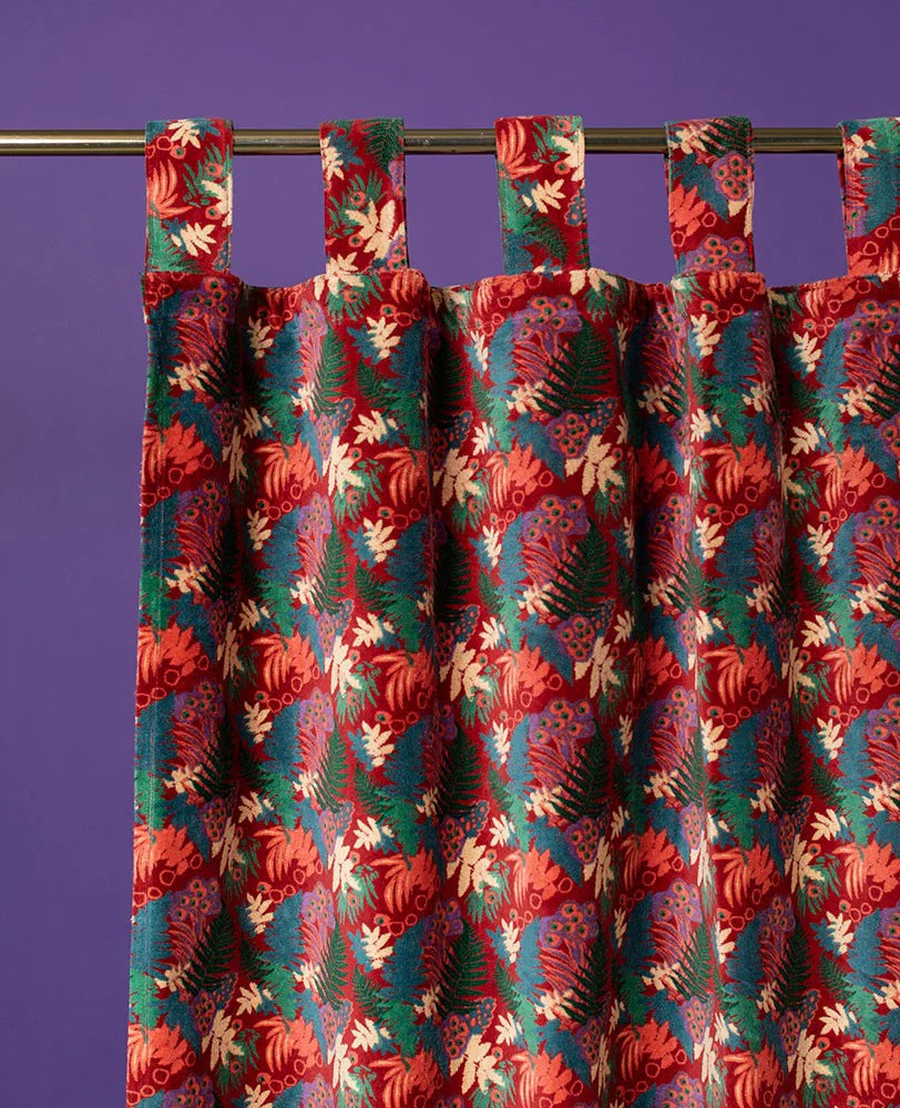 Samtvorhang Farnblöcke von Les Touristes Paris