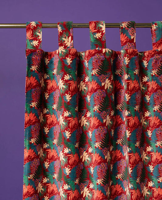 Samtvorhang Farnblöcke von Les Touristes Paris