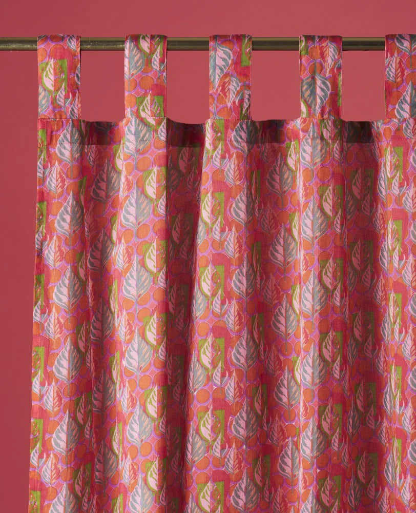 Vorhang - Dotty helle Koralle von Les Touristes Paris