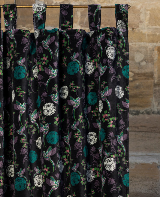 Samtvorhang Sintra black von Les Touristes Paris