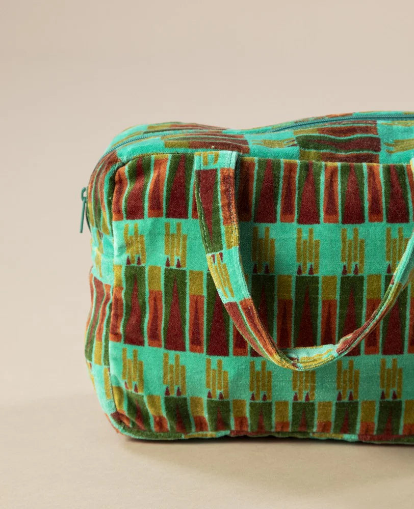 Kleine Samttasche von Les Touristes Paris – 100% Baumwolle