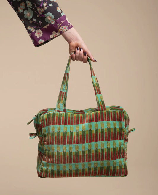 (Akten-)Tasche von Les Touristes Paris – 100% Baumwolle