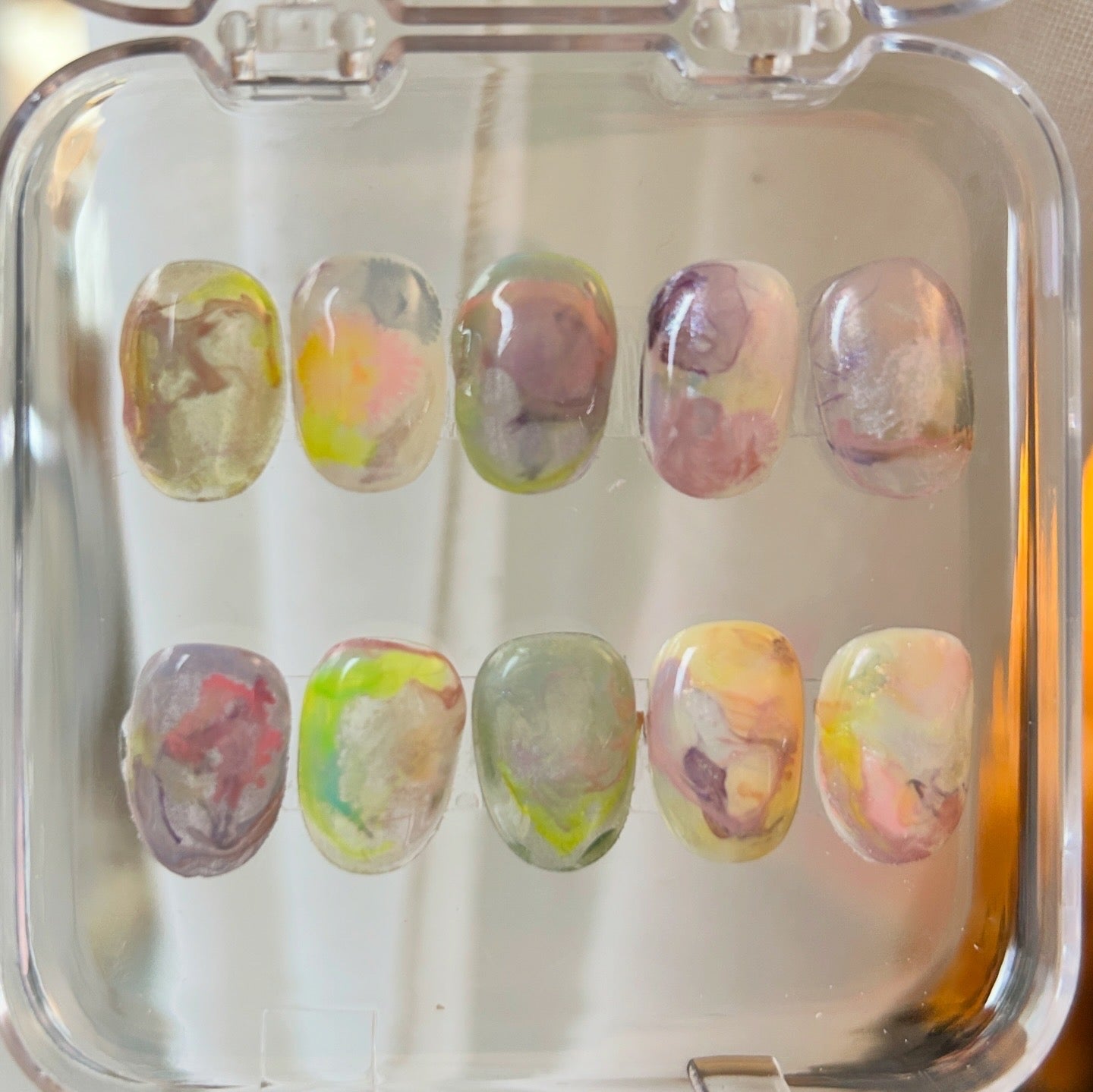 Set Press on Nails made by @managerienails