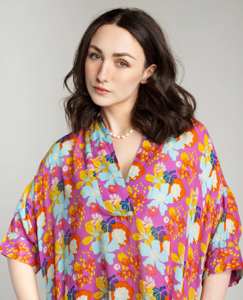 Beach Dress Mackintosh Purple