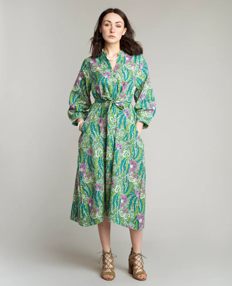 Langes Kleid – Allegria Green