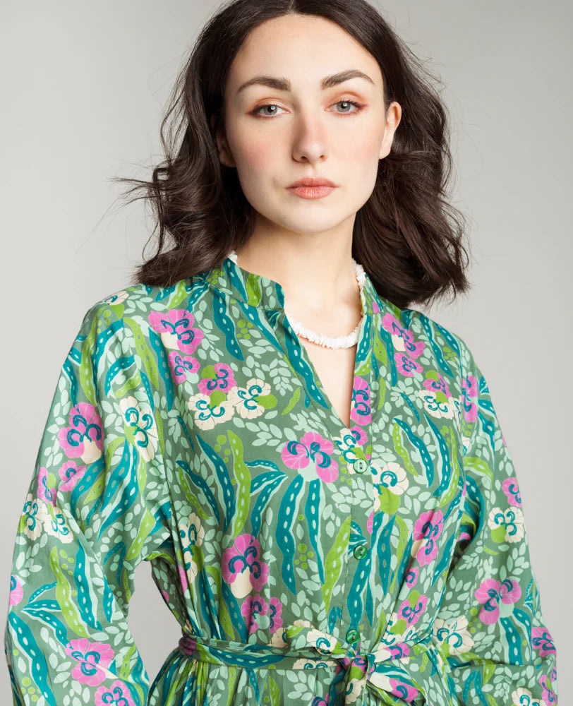 Langes Kleid – Allegria Green