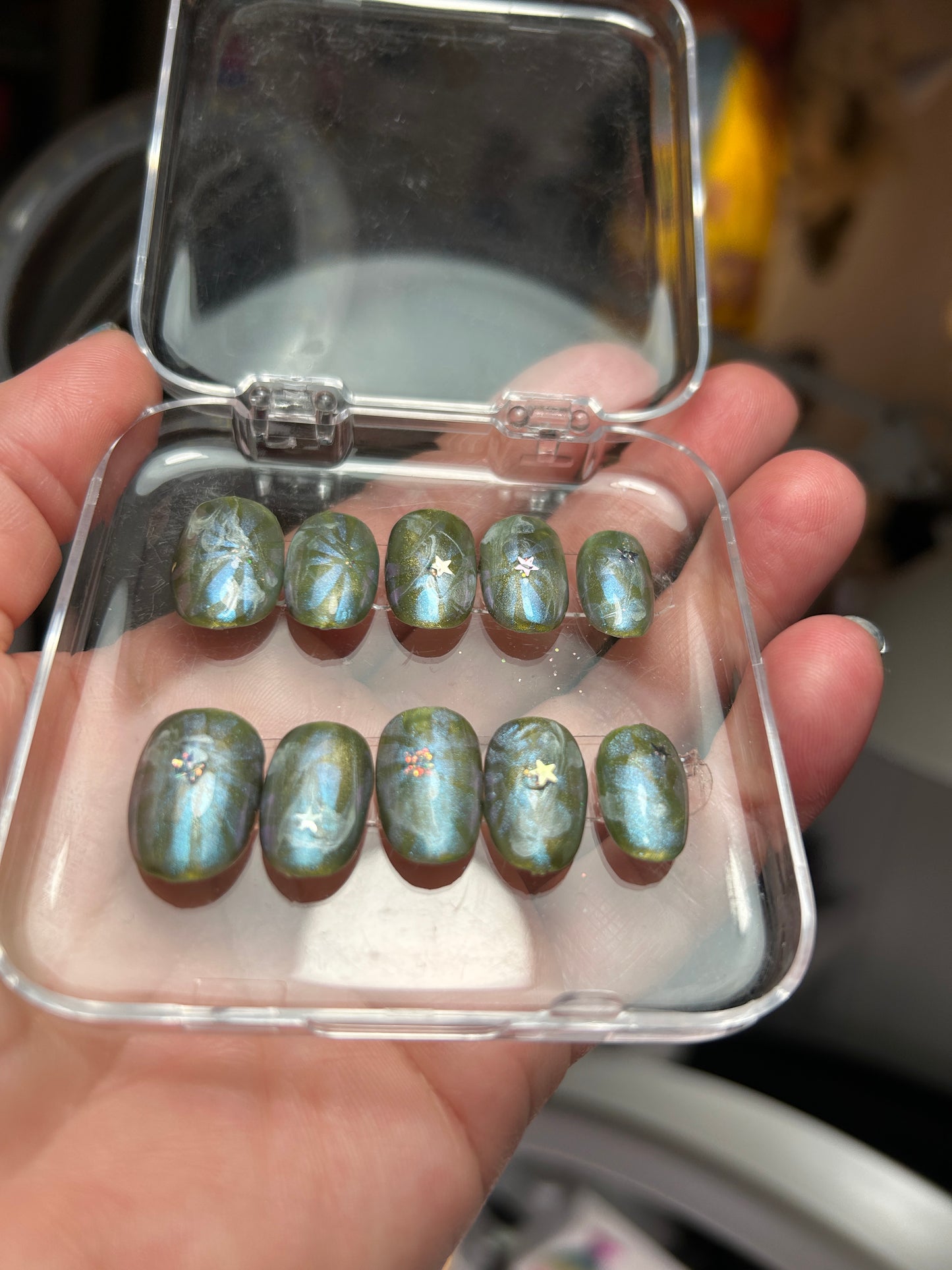 Set luxury Press-On Nails made by @managerienails