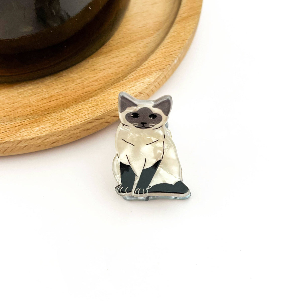 Mini Haarklammer Katze