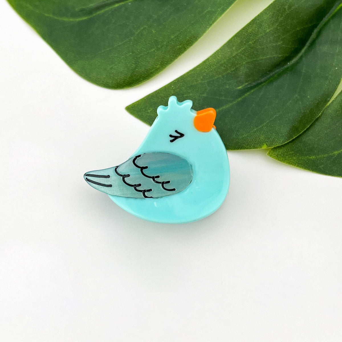 Mini Haarklammer Vogel