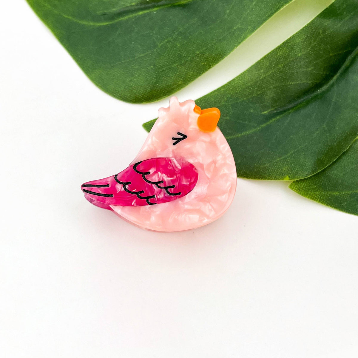 Mini Haarklammer Vogel