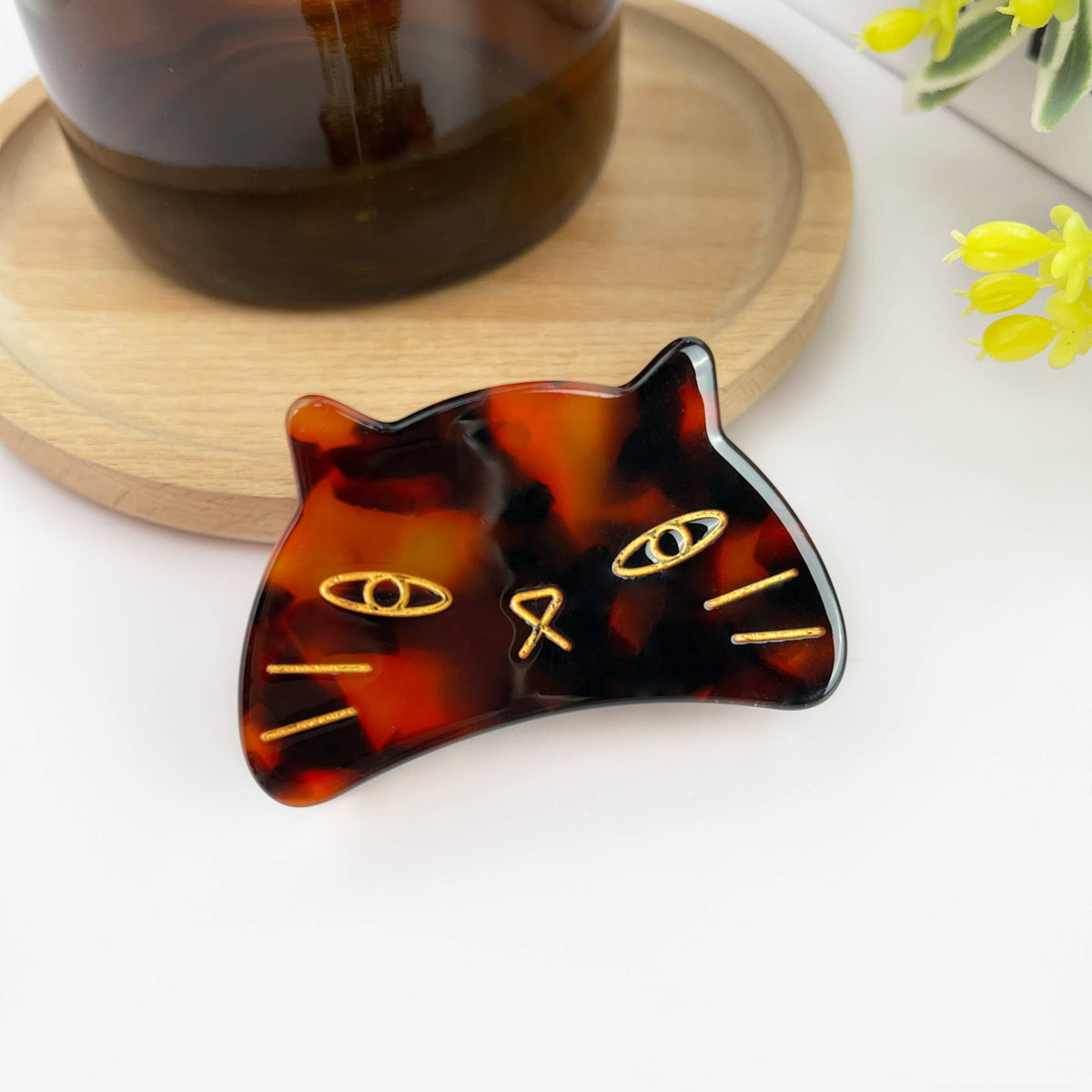 Haarklammer Katze