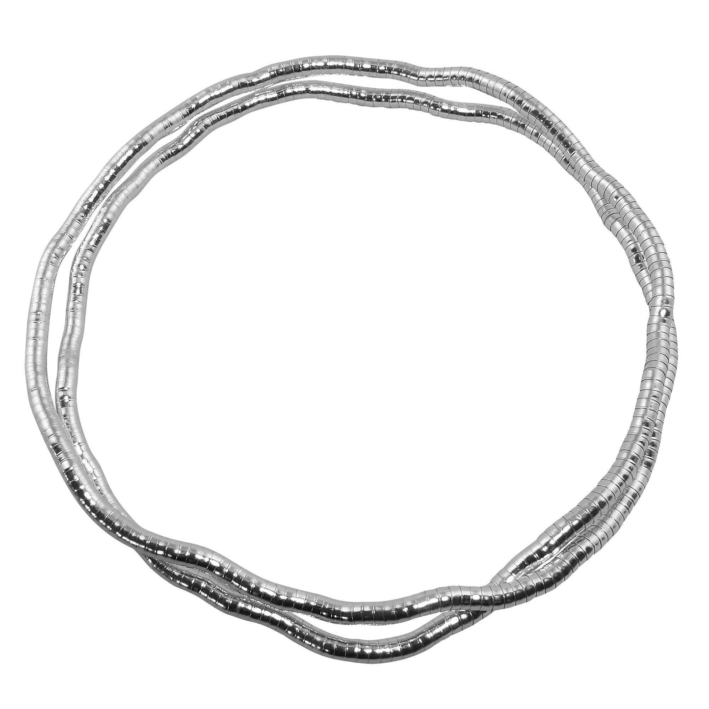 Biegsame Halskette Schlangenkette si. dunkel 5mm Armband