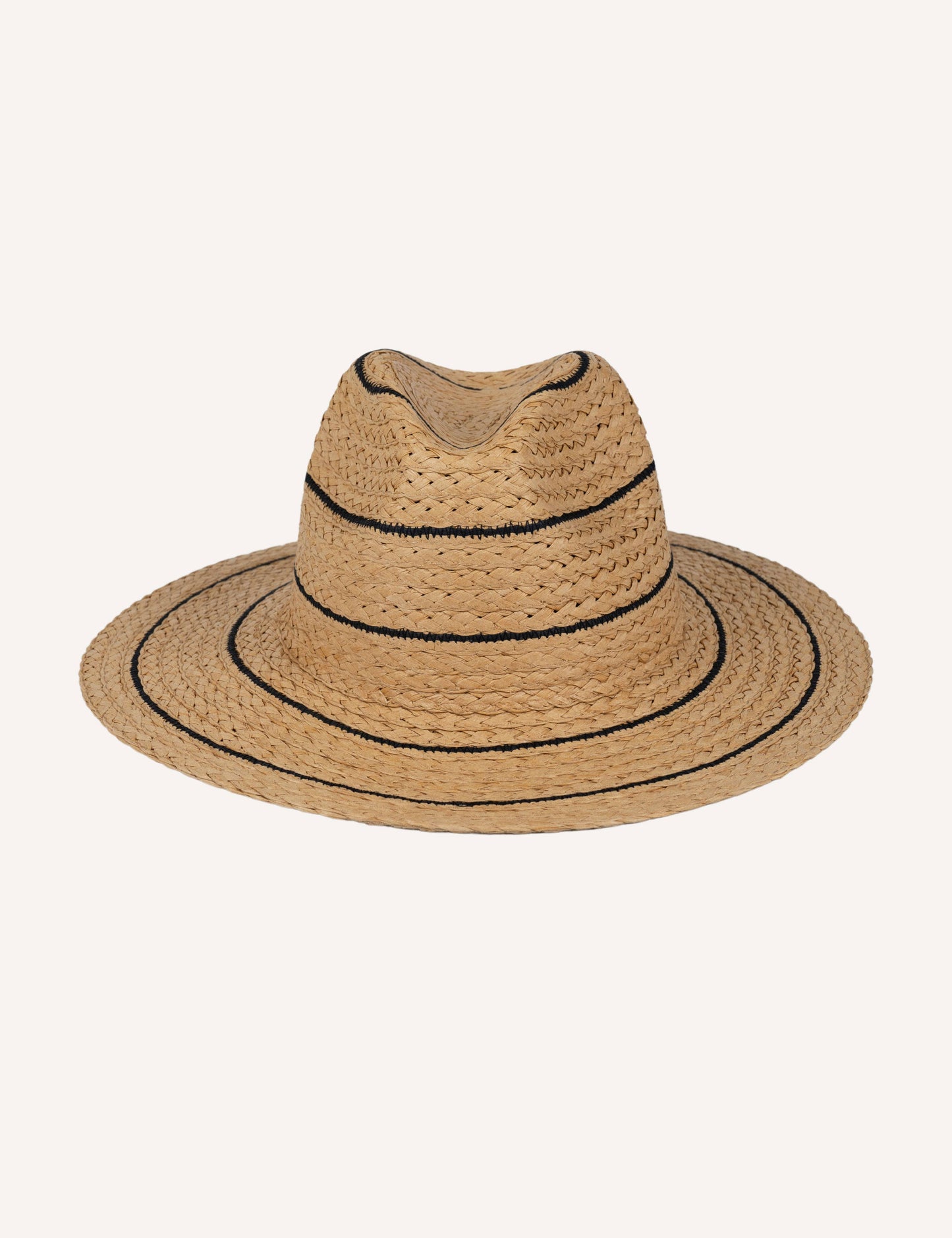CUCOCUCA Sommerhut mit blauen Streifen / 100% Papier