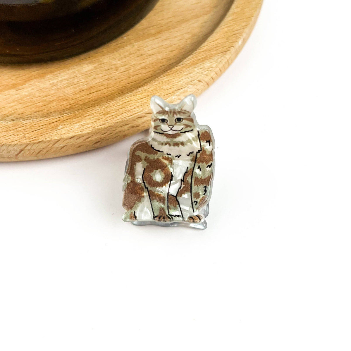 Mini Haarklammer Katze