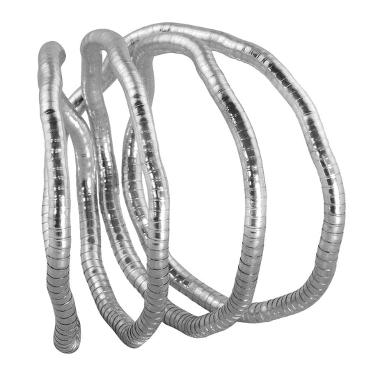 Biegsame Halskette Schlangenkette si. dunkel 5mm Armband