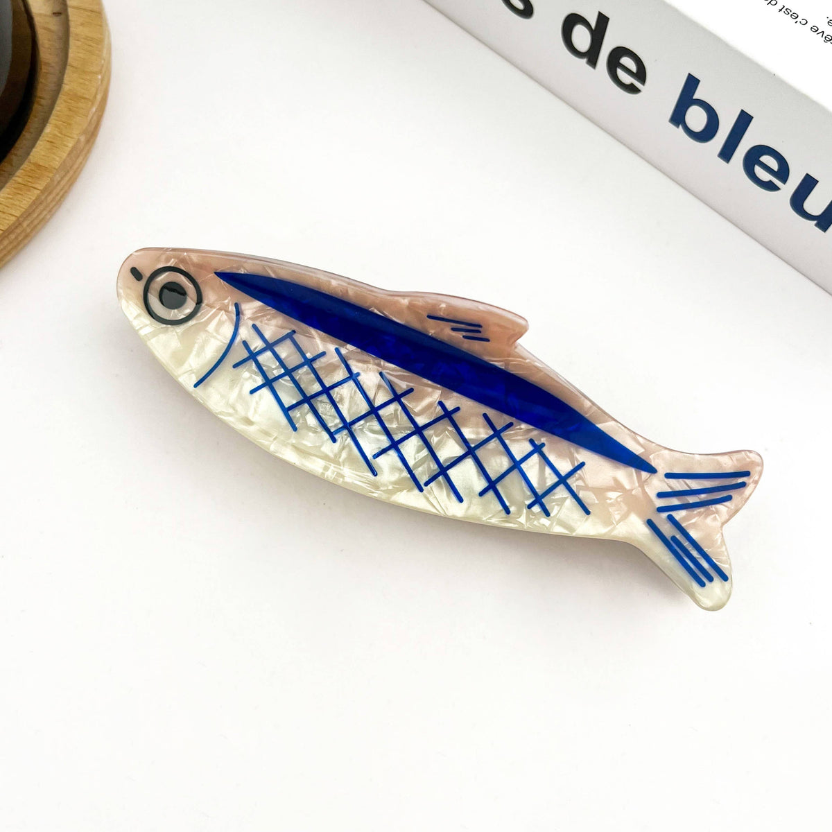 Haarklammer Sardine