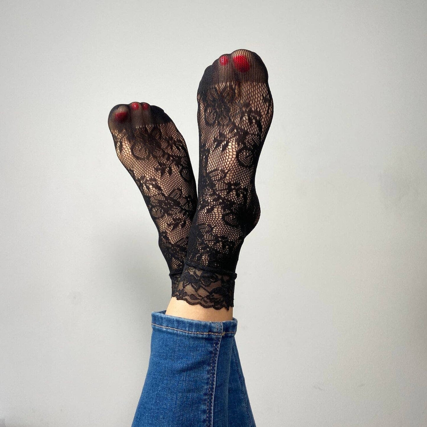 Audrey Socks in Schwarz